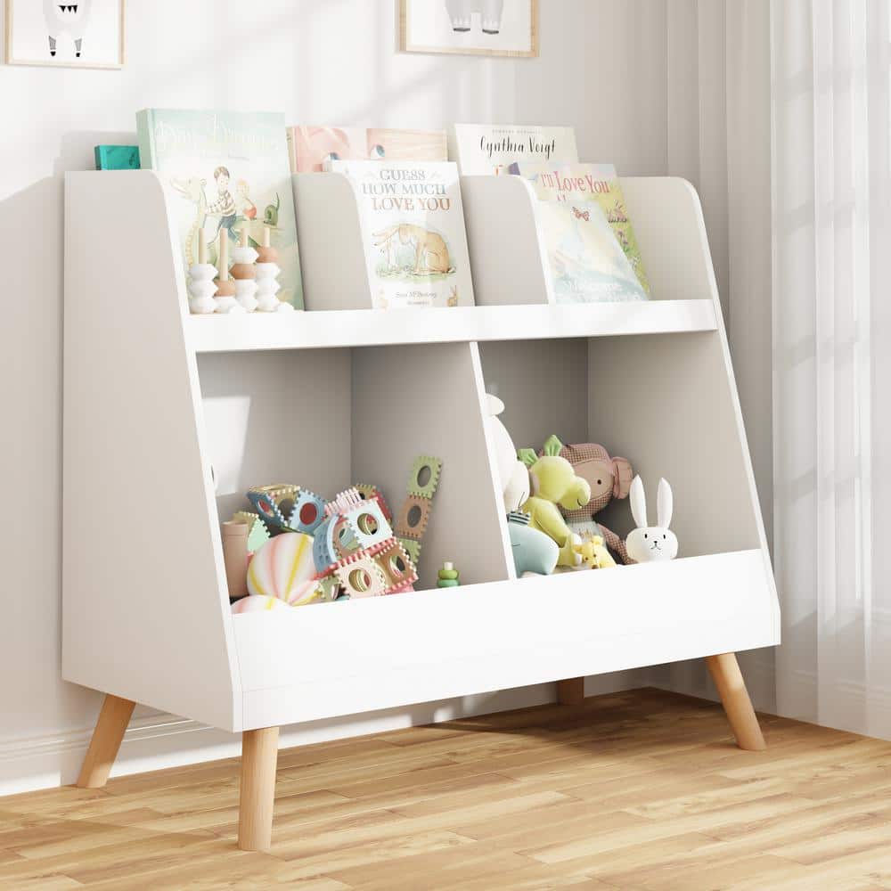 CB-610 Bookshelf for Kids Desk, Organizer Rack –