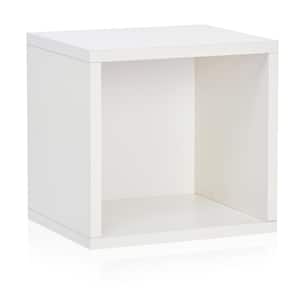 12.6 in. H x 13.4 in. W x 11.2 in. D White Recycled Materials 1-Cube Organizer
