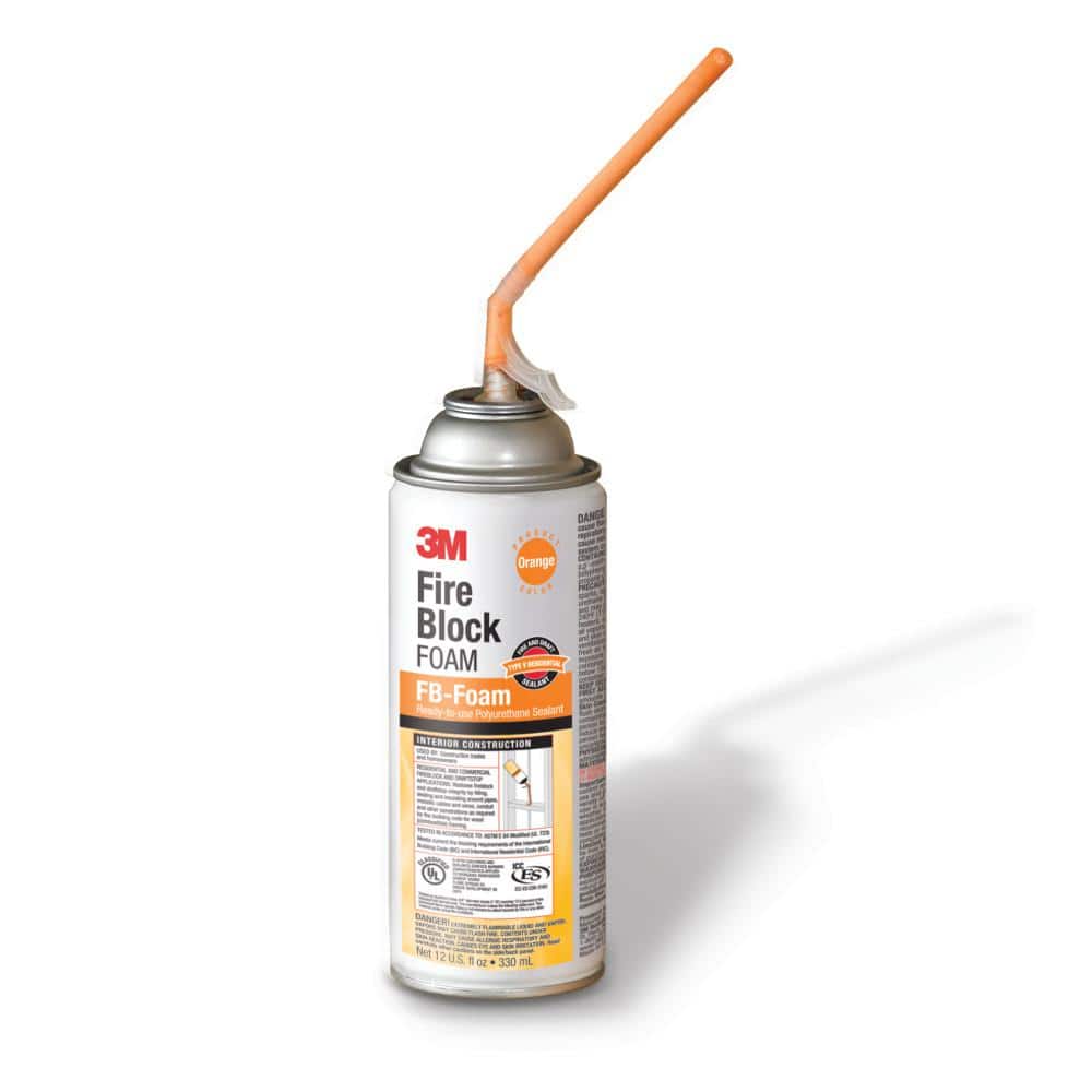 12 oz. Orange Fire Block FB-Foam Sealant (6-Pack)