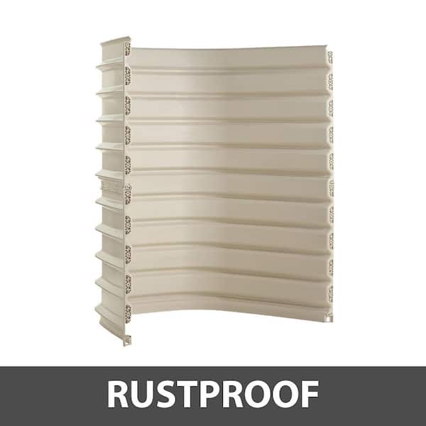 Rockwell Denali 70 in. x 39 in. x 73 in. Composite Window Well