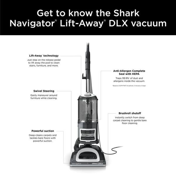 Replacement Belt For Shark Navigator Lift-Away NV22, NV41-NV90 – Fits UV440 – HDT-207-3M