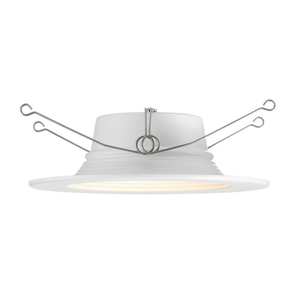 6-Pack White Aluminum Dimmable LED Recessed Lights