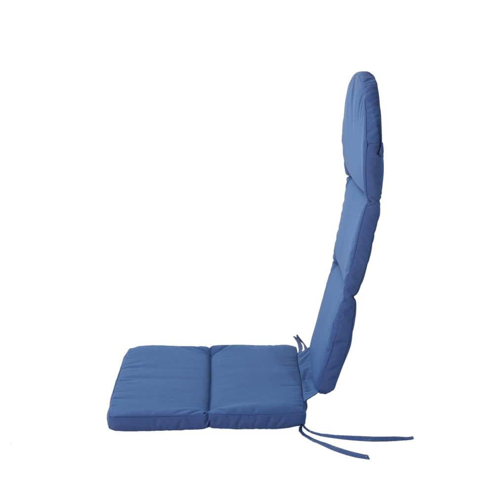Navy Blue Water-Resistant Adirondack Chair Cushions Set