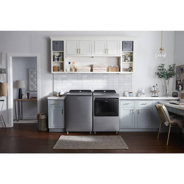 whirlpool chrome shadow top load washer