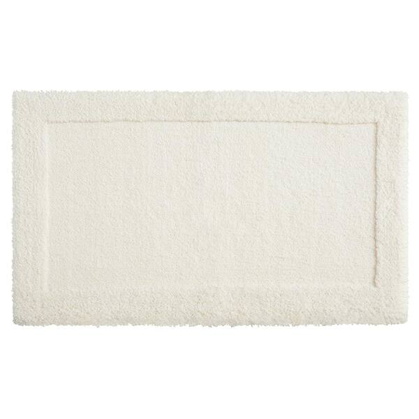 Mohawk Home Dynasty 20 in. x 34 in. Micro Denier Polyester Machine Washable Bath Mat in Parchement