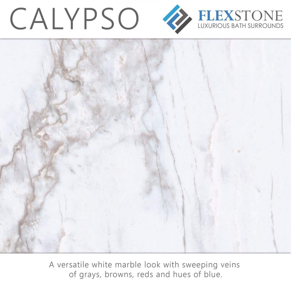 Calypso Composite 48" x 34" Single Threshold Shower Base
