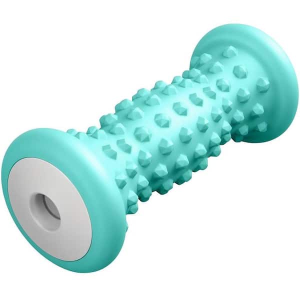 Compact Size, Bathroom Spa Accessory, Foot Massage Roller, Green (1-Pack), Summer Muscle Relief Accessory