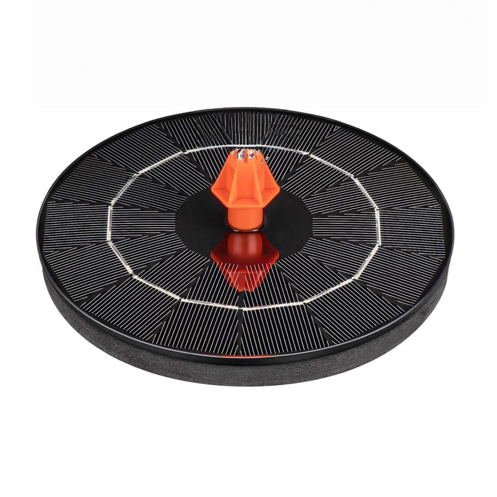 3.5W Solar Powered Water Fountain Pump with High Conversion Panel 8 Nozzles 4 Fixed Rods for Bird Bath Garden Pond Pool price history on PriceWatchPro