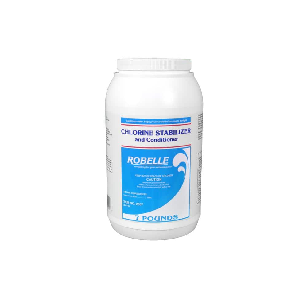 Robelle 7 lbs. Chlorine Stabilizer and Conditioner for Swimming Pools