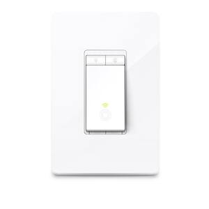 Kasa Smart Wi-Fi Light Dimmer Switch, White