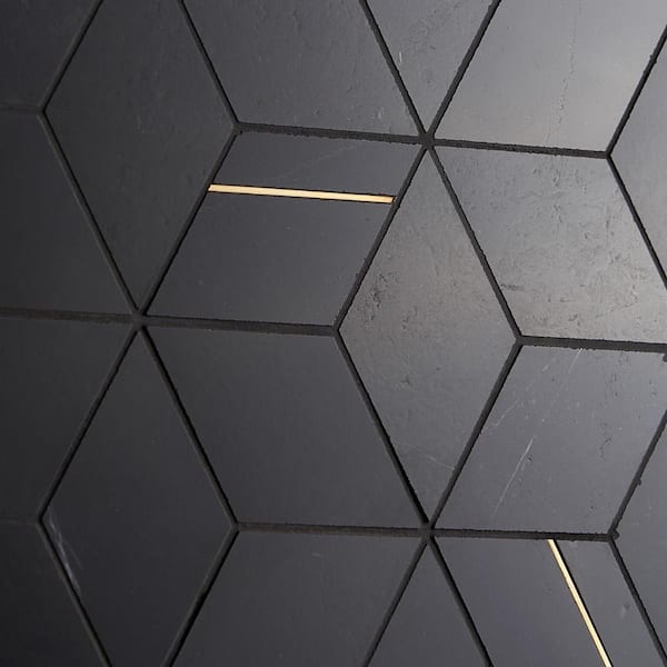 Ivy Hill Tile Utopia Nero 13.58 in. x 11.73 in. Polished Ivy Hill Tile Utopia Nero 13.58 in. x 11.73 in. Polished