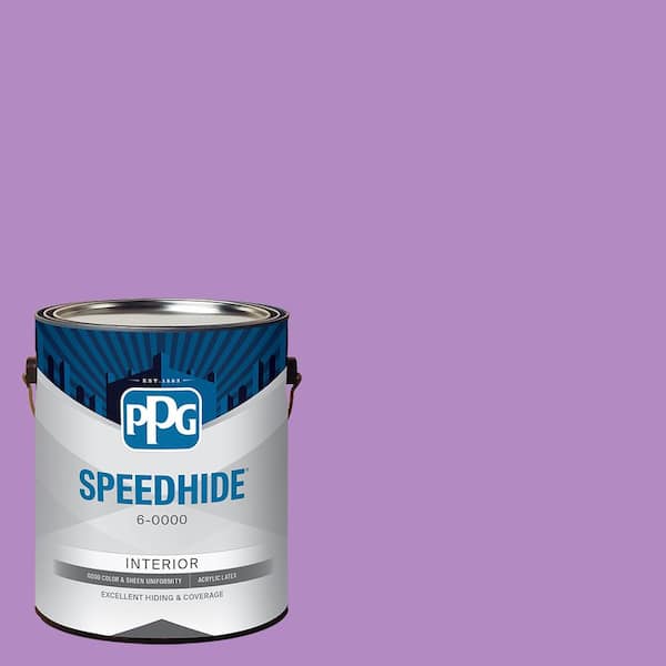 SPEEDHIDE 1 gal. PPG1250-5 Plum Perfect Semi-Gloss Interior Paint