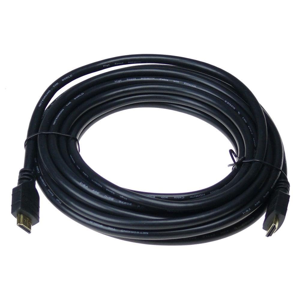 CABLE HDMI PLAT HIGHT SPEED MALE/MALE 1,8M