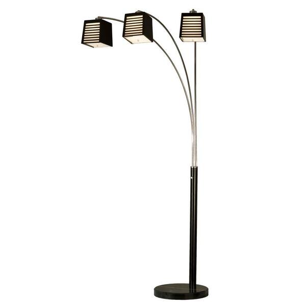 Filament Design Astrulux 84 in. Black Chrome Table Lamp