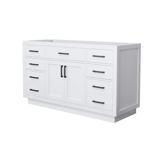 Wyndham Collection Beckett TK 59 in. Bath Vanity Cabinet without