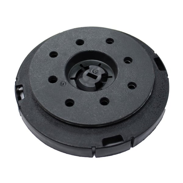 The Tile Doctor 914768-72 Black Center Tile Auto Leveling Head for Adjustable Pedestal for Tile and Paver Pedestal System 72-Pack