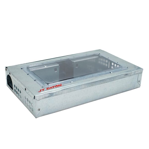JT Eaton Repeater Low Profile Multi-Catch Mouse Trap Clear
