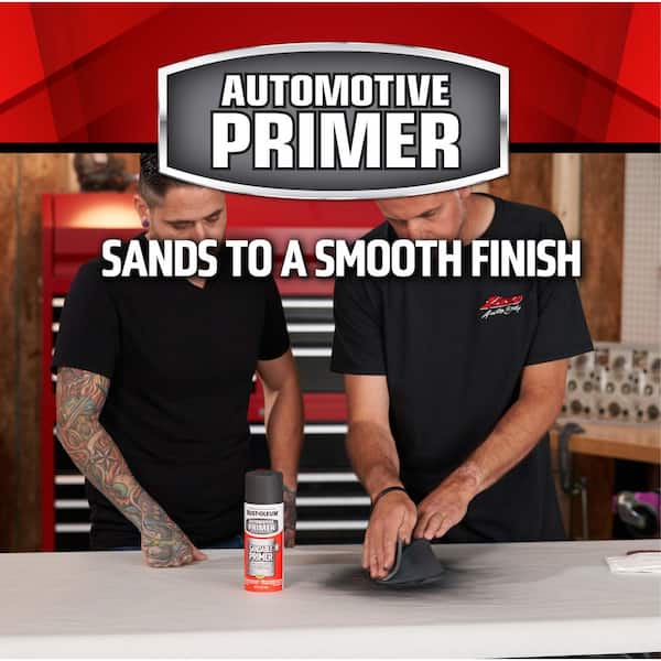 Rust-Oleum Automotive 12 oz. White Sandable Primer Spray (6-Pack