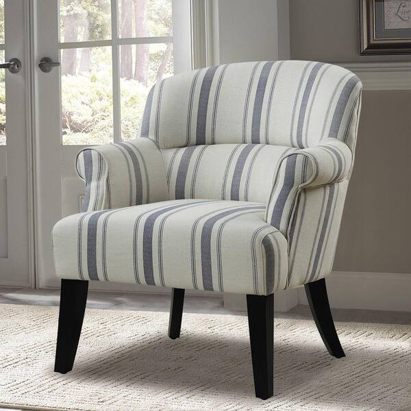 PRI Beige Fabric Arm Chair