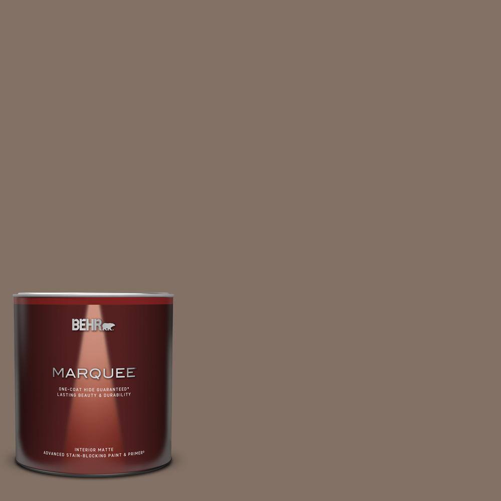 BEHR MARQUEE 1 Qt. PPU517 Cardamom Spice OneCoat Hide Matte Interior