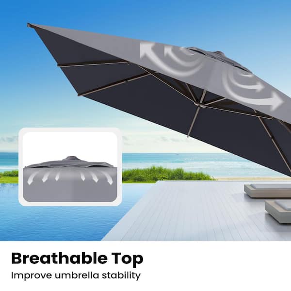 Waterproof - 10 ft. - Patio Umbrellas - The Home Depot