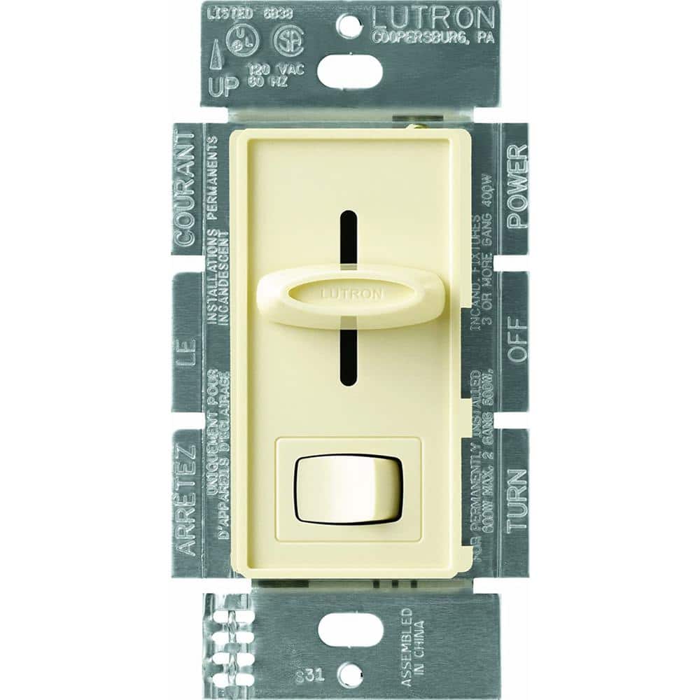 Skylark Slide Dimmer Switch for Electronic Low-Voltage, 300-Watt Incandescent/Single-Pole or 3-Way, Beige (SELV-303P-AL) price history on PriceWatchPro