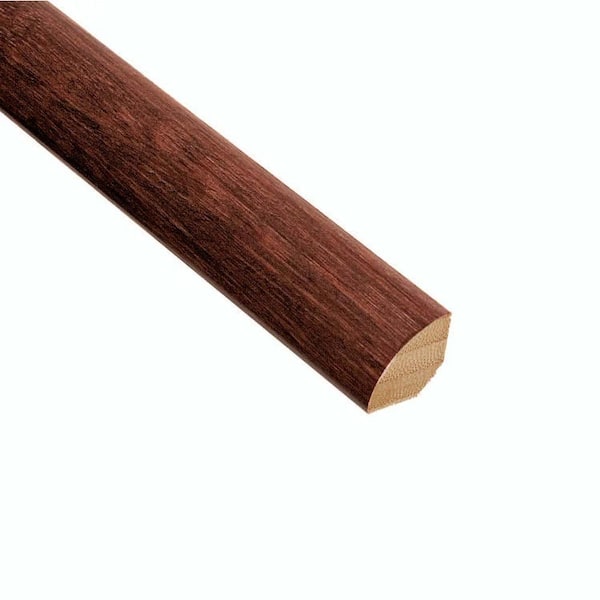 HOMELEGEND Horizontal Chestnut 3/4 in. Thick x 3/4 in. Wide x 94 in. Length Bamboo Quarter Round Molding
