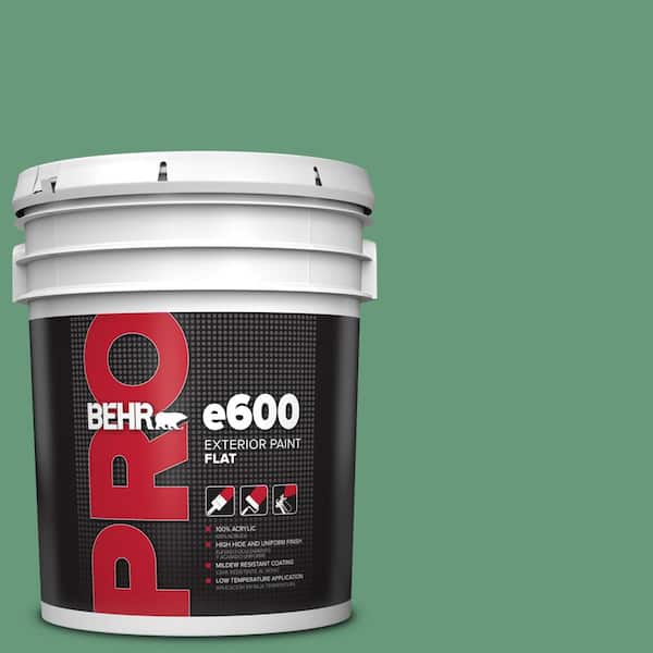BEHR PRO 5 gal. #470D-5 Herbal Flat Exterior Paint