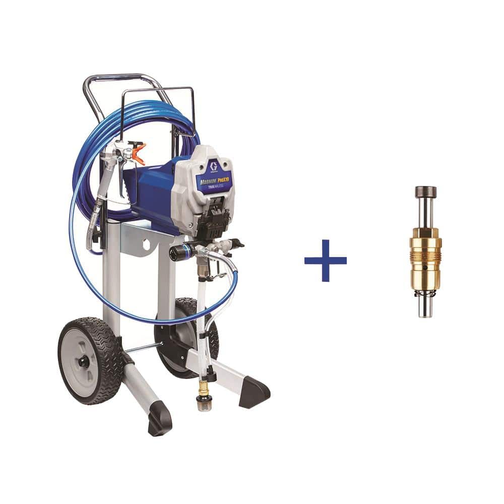 Graco ProX19 Cart Airless Paint Sprayer with ProXChange Replacement Pump  25M255 - The Home Depot