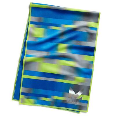 Hydro Active Max 11 in. x 33 in. Bandwidth Cobalt Blue Cooling Towel