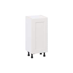 Roseland 15 in. W x 14 in. D x 34.5 in. H Assembled Shaker Full Height Door Base Kitchen Cabinet in Warm White
