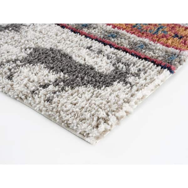 PRIVATE BRAND UNBRANDED Bazaar Multi Napoli 7 ft 10in.X10 ft. Polypropylene  Area Rug HDW35-019 - The Home Depot