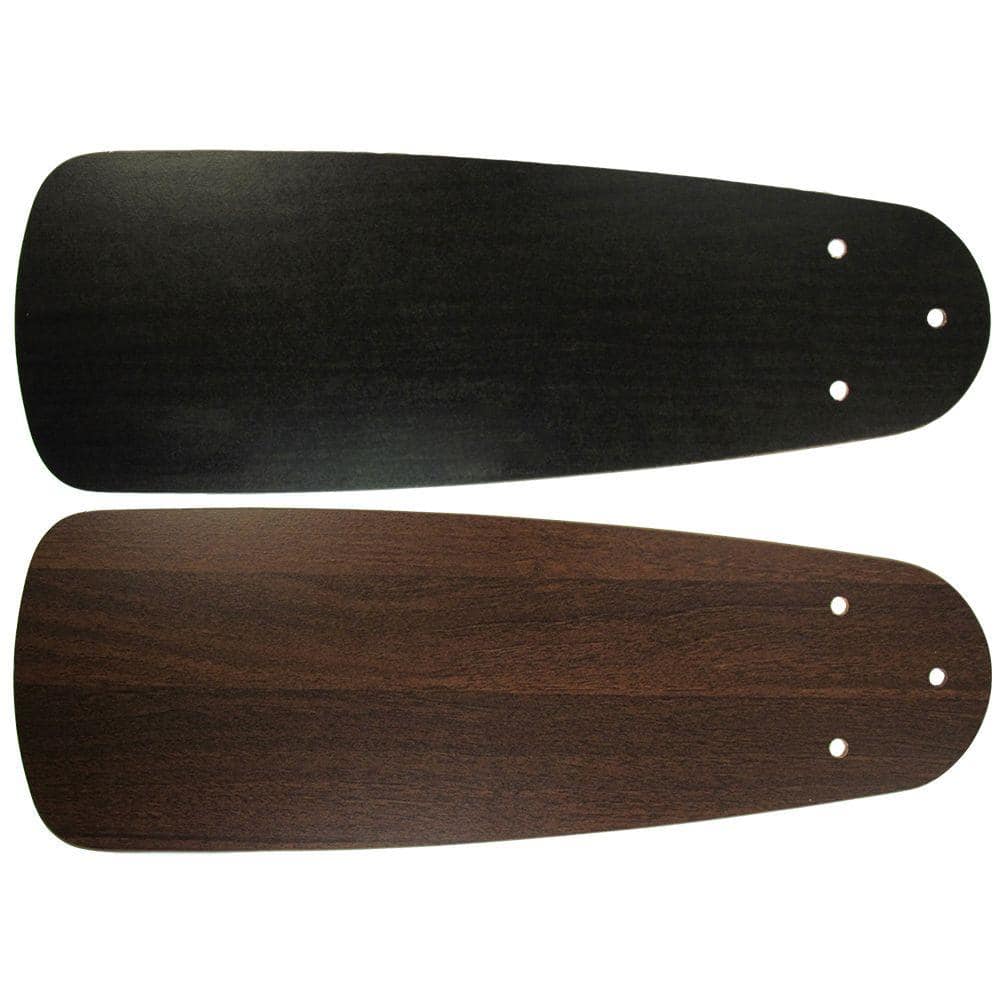 PRIVATE BRAND UNBRANDED Replacement Dark Cherry/English Oak Blades for 44  in. Whitlock Fan 082392055905 - The Home Depot