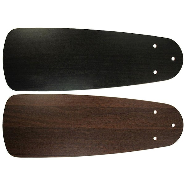 PRIVATE BRAND UNBRANDED Replacement Dark Cherry/English Oak Blades for 44 in. Whitlock Fan