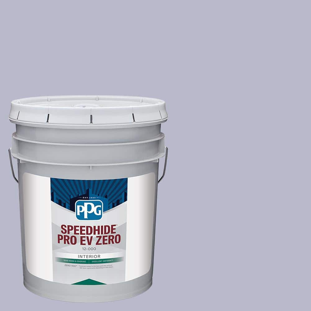 SPEEDHIDE Pro EV Zero 5 gal. PPG1171-4 Cosmic Flat Interior Paint -  PPG1171-4EV-05F