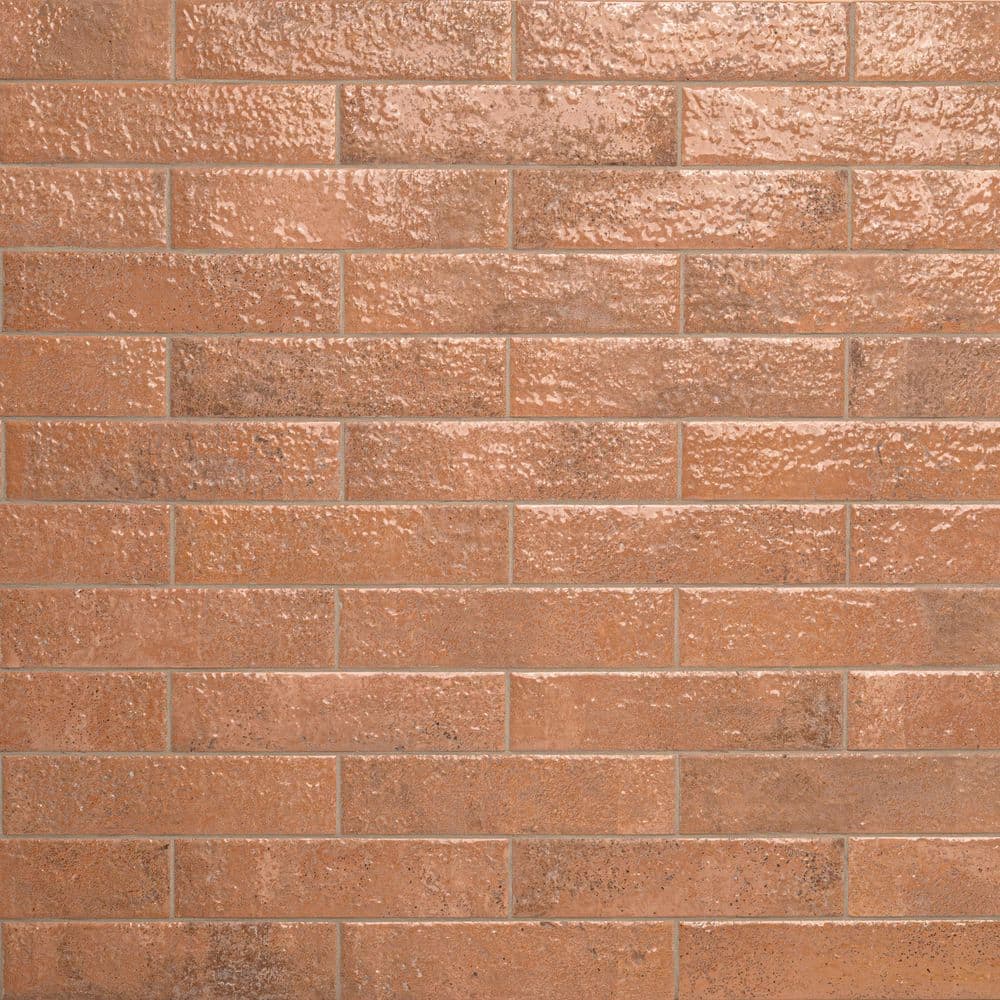 Piastrella Terra Brown 2 in. x 10 in. Satin Porcelain Subway Backsplash Tile (8.7 sq. ft. /Case) price history on PriceWatchPro