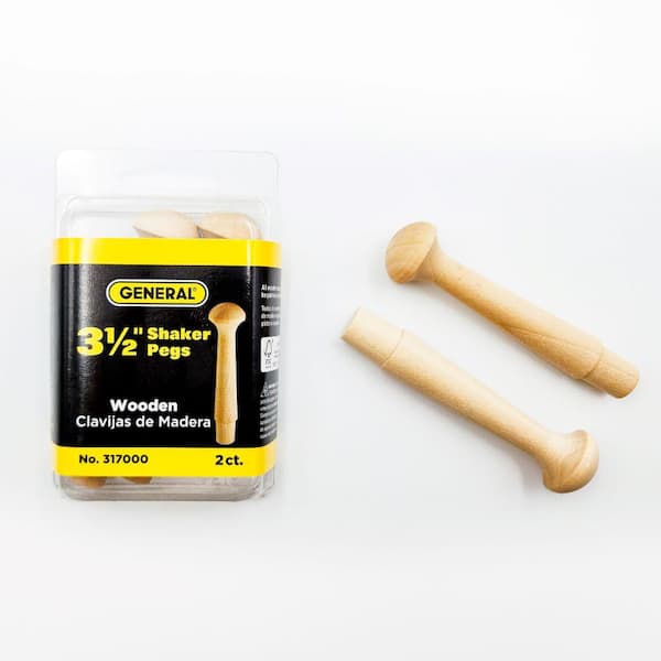 3-1/2 in. Shaker Pegs