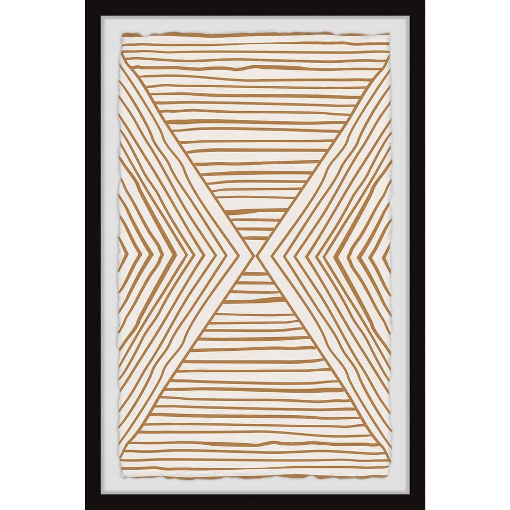 Above the Roof by Marmont Hill Framed Abstract Art Print 12 in. x 8 in.