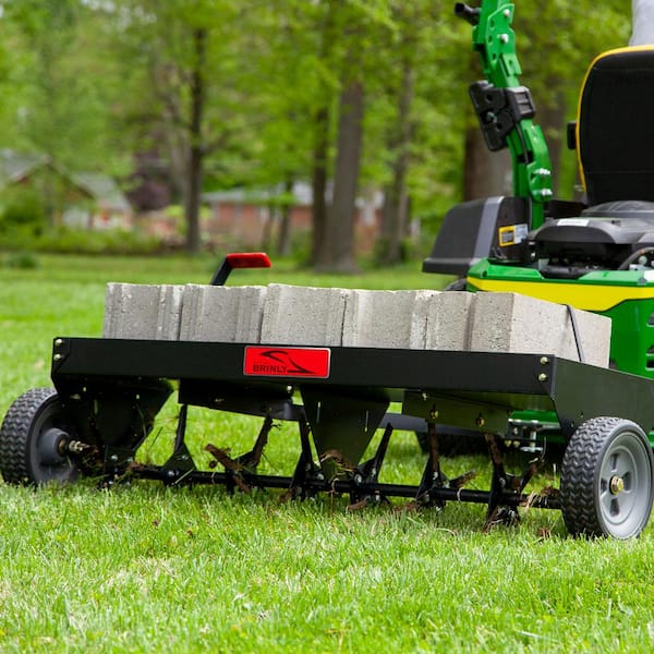 Brinly-Hardy 48 in. Tow-Behind Plug Aerator for Lawn Tractors and