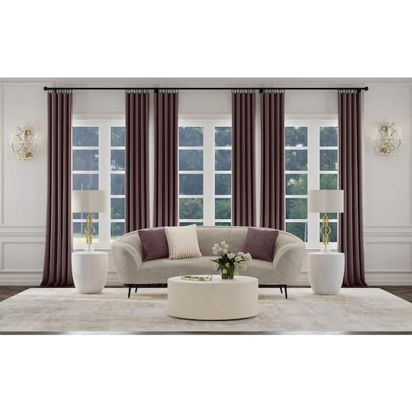 Coaster Ellorie 92 in. Slope Arm Fabric Upholstered Curved Sofa in. Beige