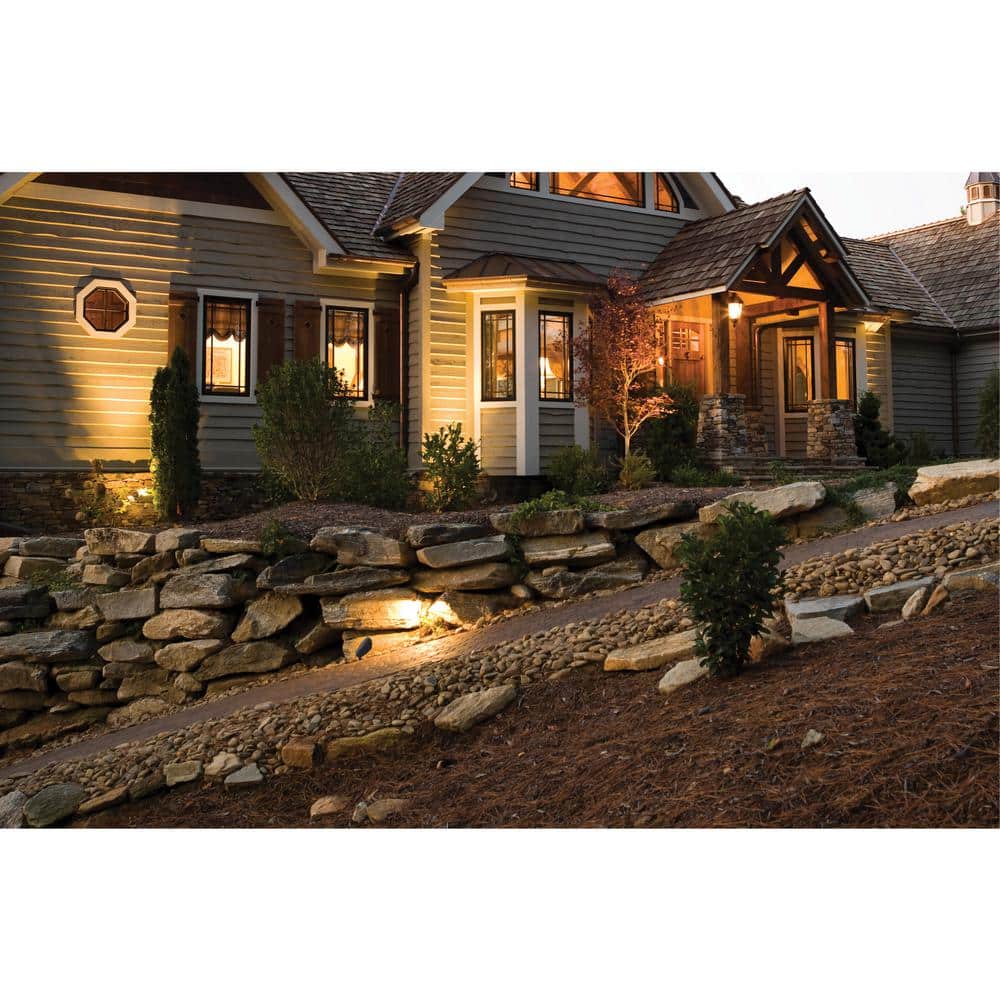 Bronze 9W LED Outdoor Security Flood Light, 4"x2.88"
