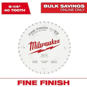 8-1/4 in. x 40-Tooth Carbide Fine Finish Circular Saw Blade