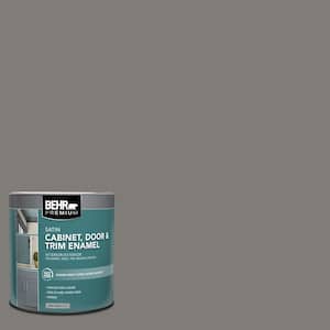 1 qt. #PPU24-21 Greyhound Satin Enamel Interior/Exterior Cabinet, Door & Trim Paint
