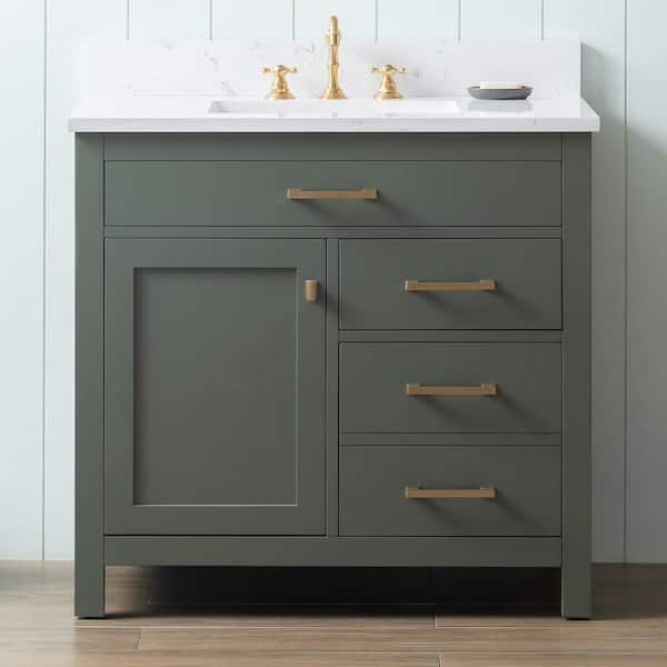 SUDIO Jasper 36 in. W x 22 in. D Bath Vanity in Vintage