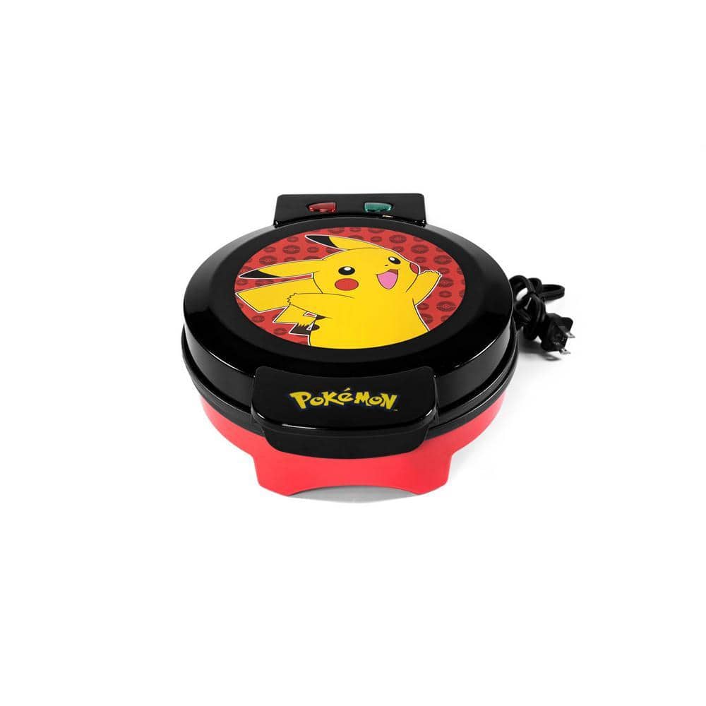 900-Watt Pokemon Pikachu Red and Yellow American Waffle Maker price history on PriceWatchPro