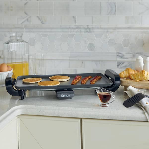 Electric Griddle with Removable Temperature Control, Nonstick Easy Cle –  BlessMyBucket