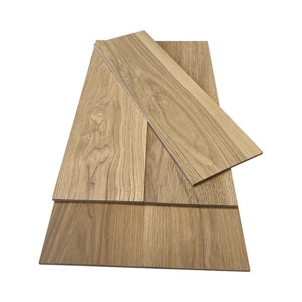 0.31 in. x 7.5 in. x 24 in. Unfinished White Oak Riser (5-Pack)