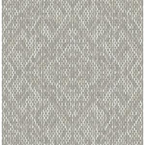 Felix Grey Geometric Strippable Non Woven Wallpaper