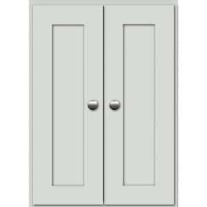 Shaker 18 in. W x 5.5 in. D x 25 in. H Simplicity Wall Cabinet/Toilet Topper/Over the John in Winterset