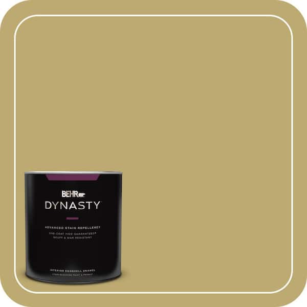 BEHR DYNASTY 1 qt. #370F-5 Coriander Seed Eggshell Enamel Interior Stain-Blocking Paint & Primer